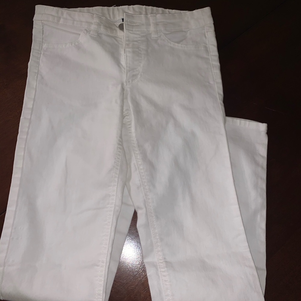 White mid-rise Jeans